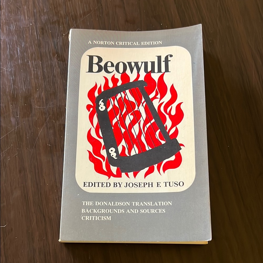 Beowulf Norton Critical Edition Book